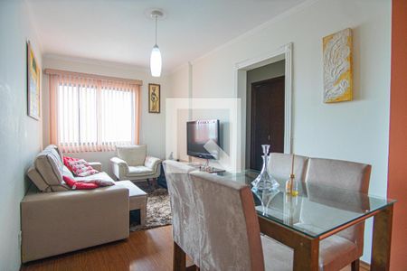 Sala de apartamento para alugar com 2 quartos, 59m² em Vila Alzira, Santo André