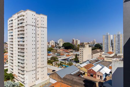 Vista da sacada de apartamento para alugar com 1 quarto, 45m² em Bosque, Campinas
