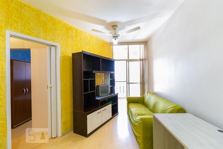 Sala de apartamento para alugar com 1 quarto, 45m² em Bosque, Campinas