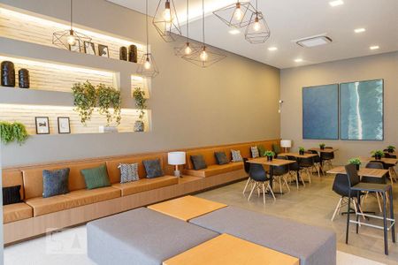 Studio para alugar com 28m², 1 quarto e sem vaga Studio para alugar com 28m², 1 quarto e sem vagaÁrea comum - Salão de festas