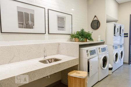 Studio para alugar com 28m², 1 quarto e sem vaga Studio para alugar com 28m², 1 quarto e sem vagaLavanderia