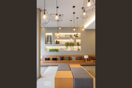 Studio para alugar com 28m², 1 quarto e sem vaga Studio para alugar com 28m², 1 quarto e sem vagaÁrea comum - Salão de festas