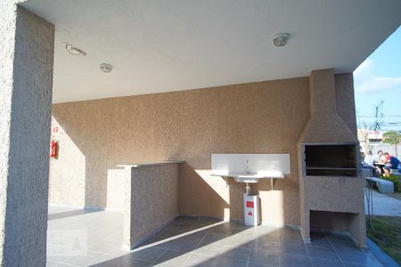 Área comum - Churrasqueira de apartamento para alugar com 2 quartos, 52m² em Estância Velha, Canoas