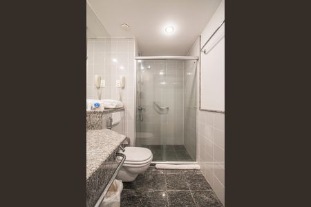 Banheiro de apartamento à venda com 1 quarto, 40m² em Chácara Santo Antônio (Zona Sul), São Paulo