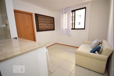 Sala de apartamento para alugar com 1 quarto, 36m² em  Águas Claras, Brasília