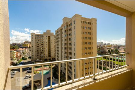 Varanda da Sala de apartamento para alugar com 2 quartos, 60m² em Boca do Rio, Salvador