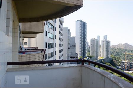 Varanda do Quarto de apartamento para alugar com 1 quarto, 50m² em Vale do Sereno, Nova Lima