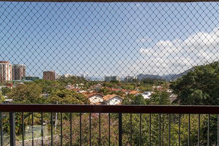 Apartamento para alugar com 129m², 4 quartos e 2 vagasVista da varanda 