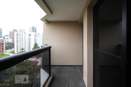 Varanda da Sala e Quarto 2  de apartamento à venda com 3 quartos, 116m² em Vila Nova Conceição, São Paulo
