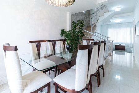 Sala de Jantar de casa de condomínio à venda com 4 quartos, 291m² em Jardim São Nicolau, São Paulo