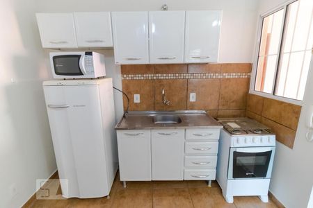 Cozinha de kitnet/studio para alugar com 1 quarto, 42m² em Cidade Universitária, Campinas