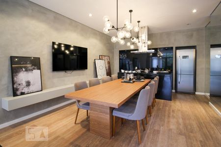 Studio para alugar com 28m², 1 quarto e sem vaga Studio para alugar com 28m², 1 quarto e sem vagaÁrea comum - Salão de festas