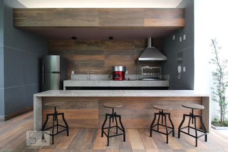 Studio para alugar com 28m², 1 quarto e sem vaga Studio para alugar com 28m², 1 quarto e sem vagaÁrea comum - Churrasqueira