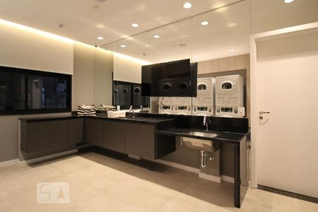 Studio para alugar com 28m², 1 quarto e sem vaga Studio para alugar com 28m², 1 quarto e sem vagaLavanderia