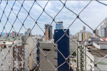 Vista de apartamento para alugar com 2 quartos, 77m² em Gonzaga, Santos