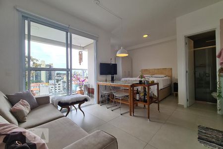 Sala de kitnet/studio para alugar com 1 quarto, 32m² em Jardim Faculdade, Sorocaba