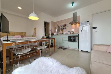 Sala de kitnet/studio para alugar com 1 quarto, 32m² em Jardim Faculdade, Sorocaba