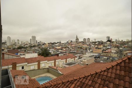 Vista da varanda de kitnet/studio à venda com 1 quarto, 33m² em Vila Carrao, São Paulo