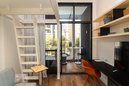 Sala de kitnet/studio à venda com 1 quarto, 32m² em Perdizes, São Paulo