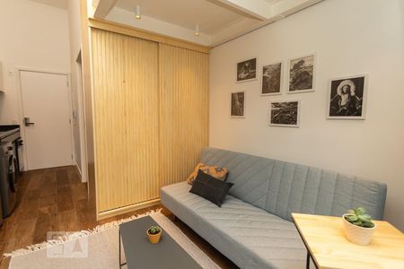 Studio à venda com 32m², 1 quarto e sem vagaSala