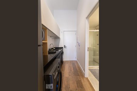 Studio à venda com 32m², 1 quarto e sem vagaCozinha