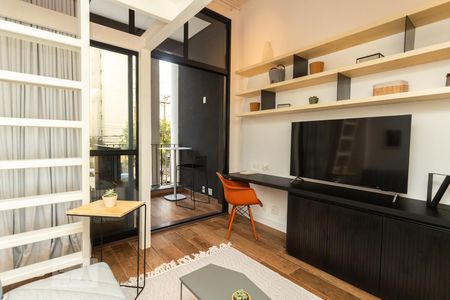 Sala de kitnet/studio à venda com 1 quarto, 32m² em Perdizes, São Paulo