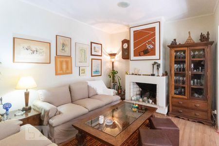 Sala de Estar de casa de condomínio à venda com 3 quartos, 191m² em Pedra Redonda, Porto Alegre