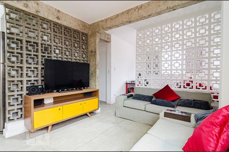 Sala de apartamento para alugar com 1 quarto, 50m² em Vila Madalena, São Paulo