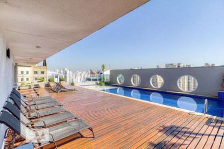 Studio para alugar com 47m², 1 quarto e 1 vagaPiscina