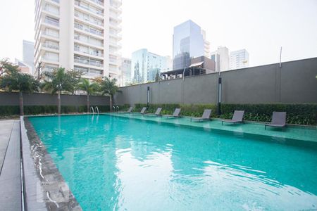 Studio para alugar com 62m², 1 quarto e 1 vagaPiscina