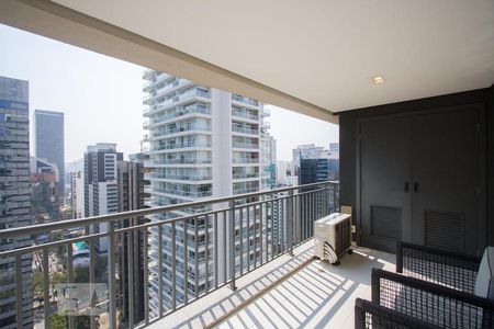 Studio para alugar com 62m², 1 quarto e 1 vagaVaranda