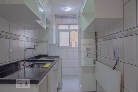 Cozinha de apartamento à venda com 2 quartos, 43m² em Jardim Centenario, São Paulo
