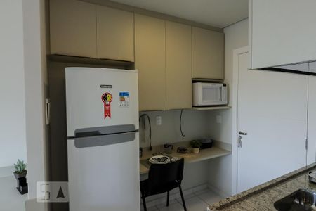 Cozinha de apartamento para alugar com 1 quarto, 23m² em Iguatemi, Ribeirão Preto