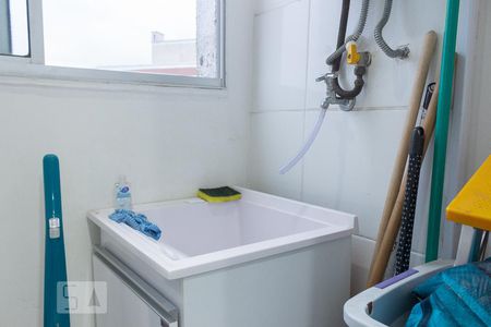 Apartamento para alugar com 44m², 2 quartos e 1 vagaDetalhe da área de serviço