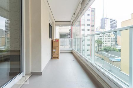 Apartamento para alugar com 45m², 1 quarto e 1 vagaVaranda