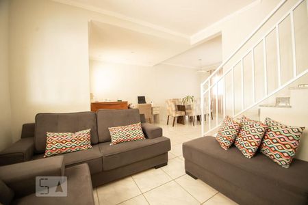 sala de casa de condomínio para alugar com 3 quartos, 129m² em Jardim Novo Campos Elíseos, Campinas