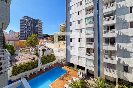 Vista da varanda da sala de apartamento para alugar com 3 quartos, 77m² em Vila Mariana, São Paulo