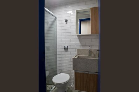 Banheiro de kitnet/studio para alugar com 1 quarto, 31m² em Campos Elíseos, São Paulo