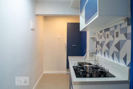 Cozinha de kitnet/studio para alugar com 1 quarto, 31m² em Campos Elíseos, São Paulo