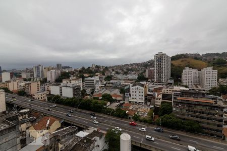 Vista da Sala de apartamento à venda com 3 quartos, 130m² em Rio Comprido, Rio de Janeiro