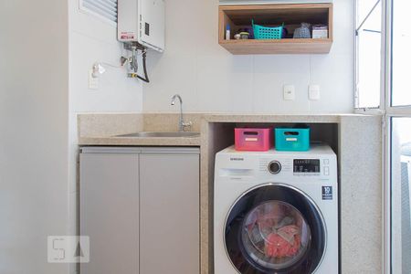 Área de serviço de apartamento para alugar com 3 quartos, 156m² em Barra da Tijuca, Rio de Janeiro