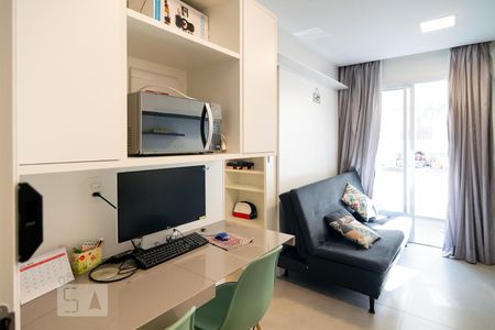 Sala de apartamento à venda com 1 quarto, 31m² em Jardim Novo Santo Amaro, São Paulo
