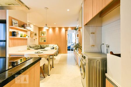 Sala de apartamento para alugar com 1 quarto, 48m² em Higienópolis, São Paulo