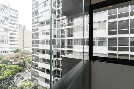Quarto - Vista de apartamento para alugar com 1 quarto, 48m² em Higienópolis, São Paulo