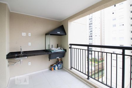 Varanda Gourmet de apartamento à venda com 2 quartos, 68m² em Jardim Flor da Montanha, Guarulhos