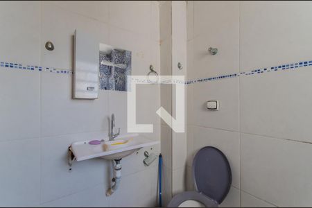 Banheiro de kitnet/studio à venda com 1 quarto, 26m² em Sé, São Paulo