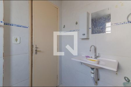 Banheiro de kitnet/studio à venda com 1 quarto, 26m² em Sé, São Paulo