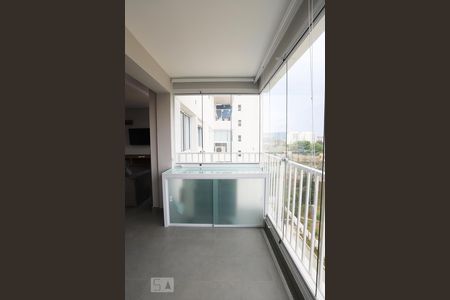 SalaVaranda de apartamento para alugar com 1 quarto, 53m² em Alphaville Empresarial, Barueri