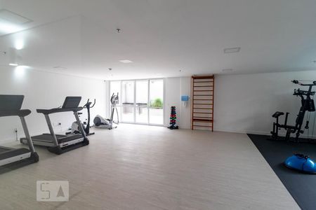 Apartamento para alugar com 60m², 1 quarto e 1 vaga Apartamento para alugar com 60m², 1 quarto e 1 vagaÁrea comum - Academia