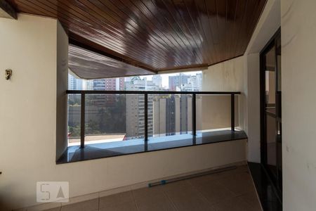Varanda da Sala de apartamento para alugar com 4 quartos, 235m² em Vila Andrade, São Paulo